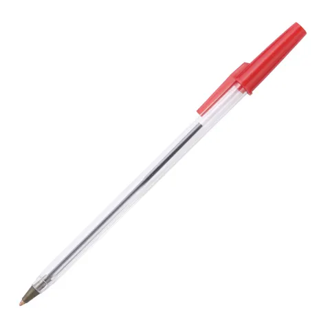 Beifa Pix A+ 934, 1.0 mm, transparent, roșu, 50 bucăți