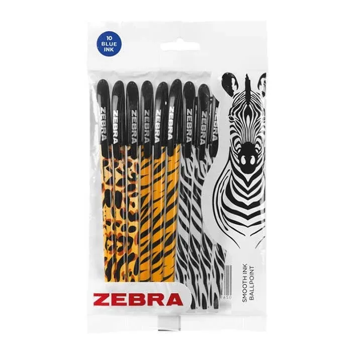 Zebra Pix Doodlerz's Animal, 1.0 mm, 10 bucăți, asortat