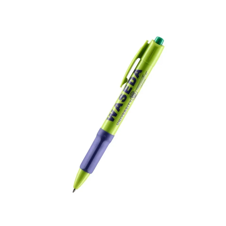 Sazio Pix Uni, retractabil, tematică universitară, 0.7 mm, asortat, 1 buc.