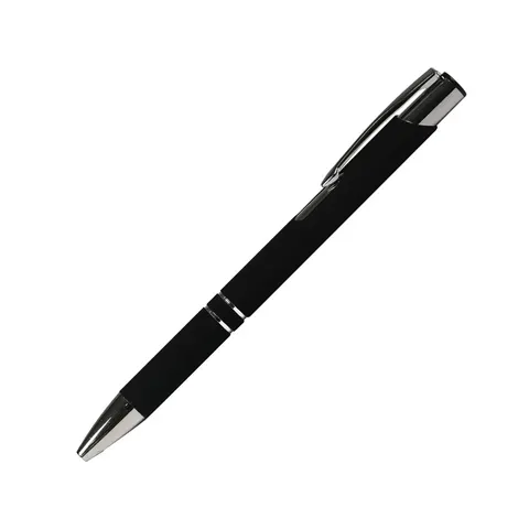Pix cu bilă More Than Gifts Ballpoint Norma Soft, metal, cauciucat, negru