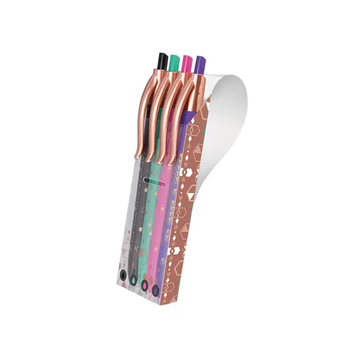 Milan Pix P1 Copper, automat, 1.0 mm, asortat, 4 buc.