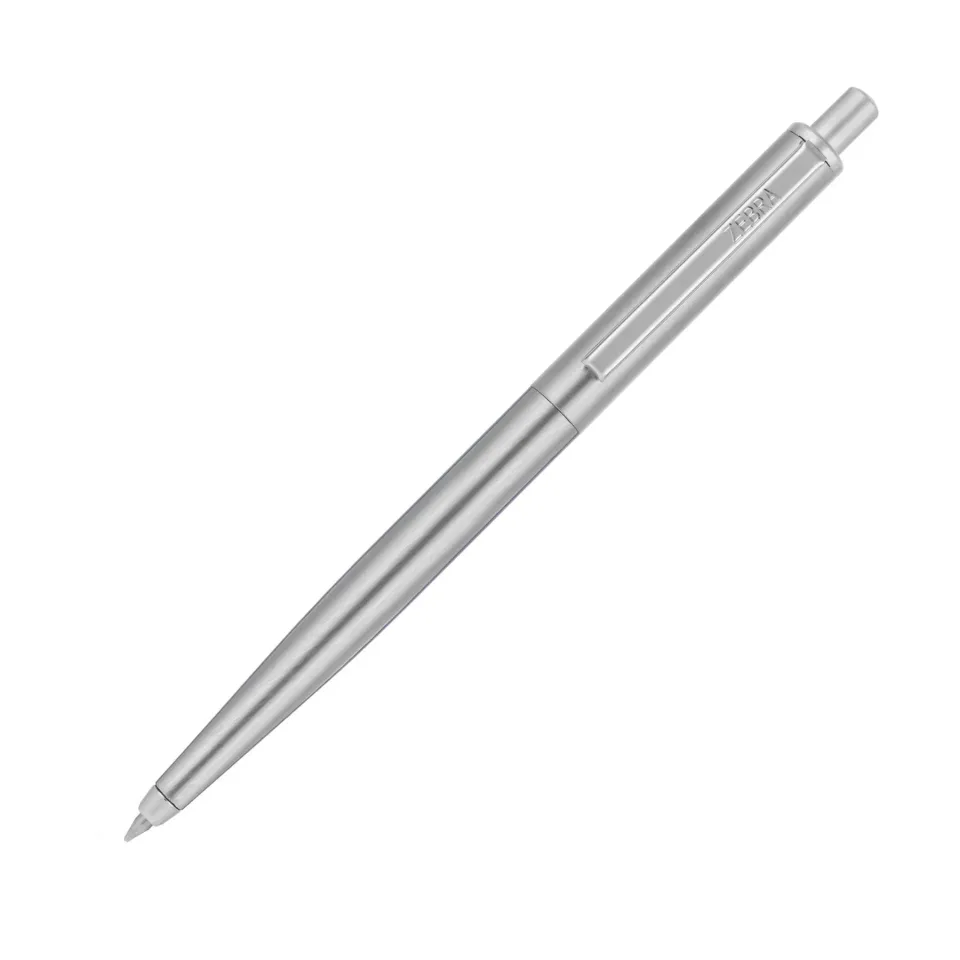 Pix cu bilă Zebra 901, metalic, în cutie, 1 mm, argintiu