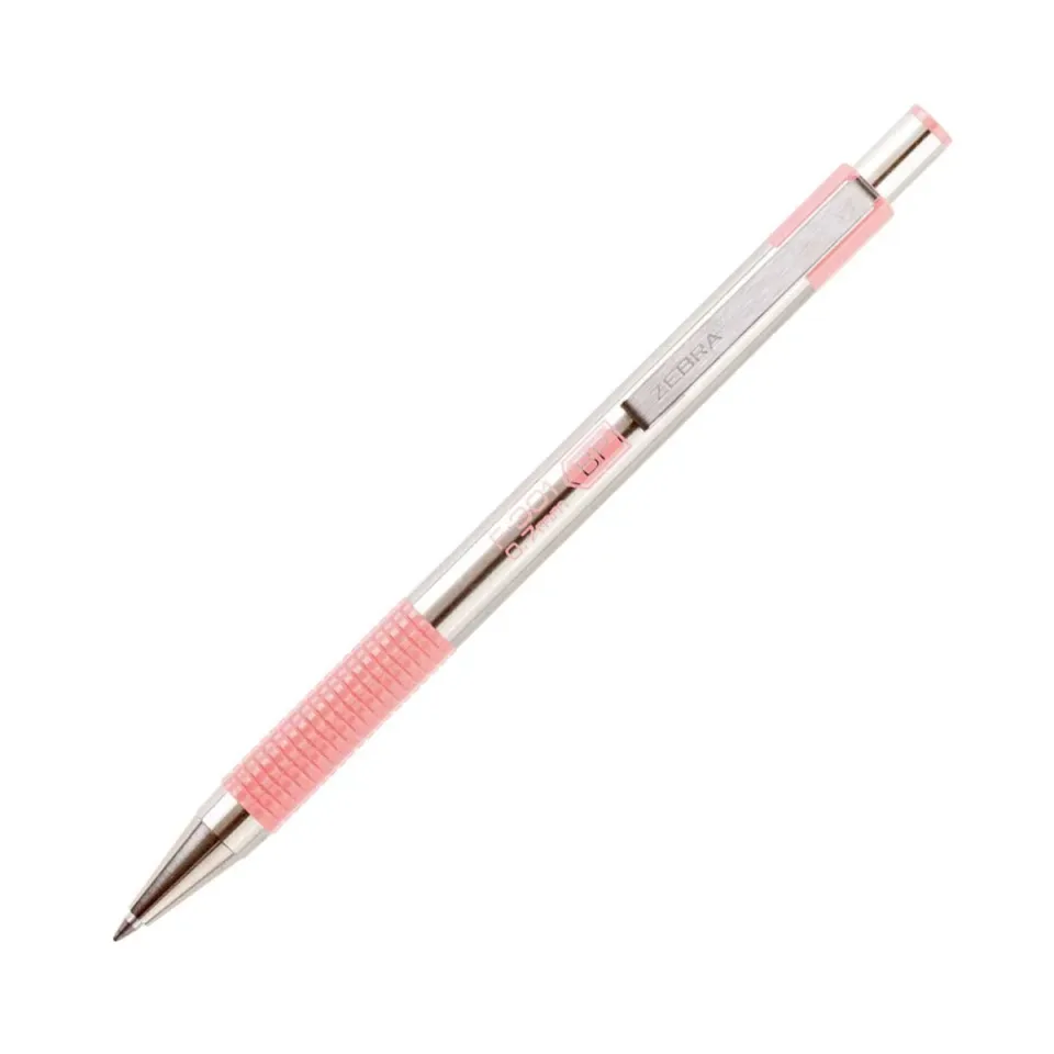 Zebra Pix F-301 Pastel, metal, 0.7 mm, roz