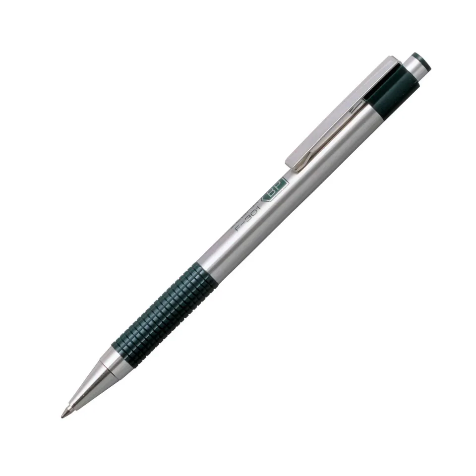 Zebra Pix F-301, metal, 0.7 mm, verde