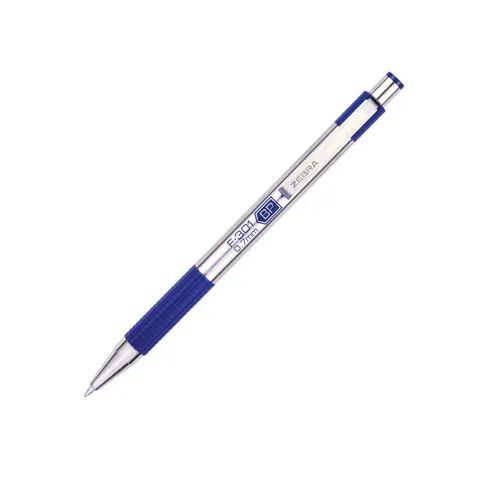 Zebra Pix F-301, metal, 0.7 mm, albastru