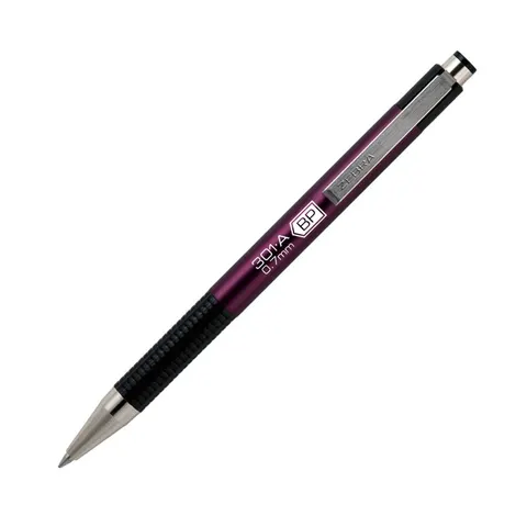 Zebra Pix cu bilă F-301A, aluminiu, 0.7 mm, bordo