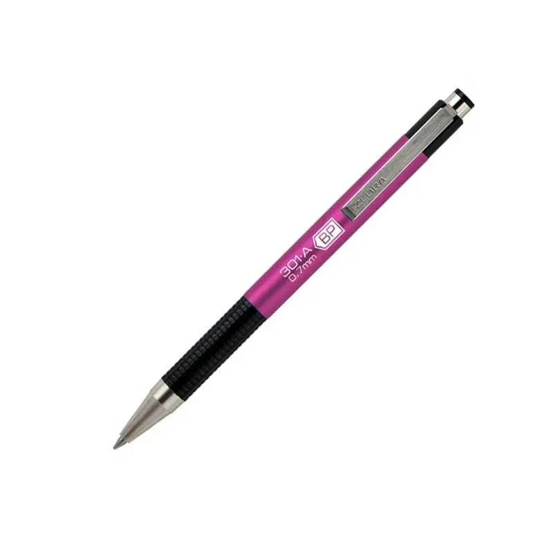 Zebra Pix F-301A, aluminiu, 0.7 mm, roz