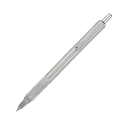 Pix cu bilă Zebra F-XMD, metal, 0.7 mm, argintiu