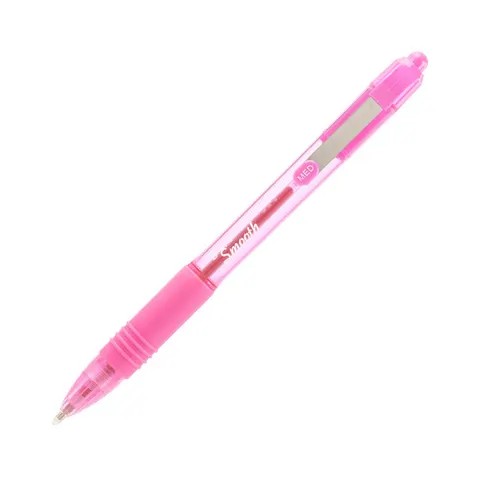 Pix cu bilă Zebra Z-Grip Smooth, 1.0 mm, roz