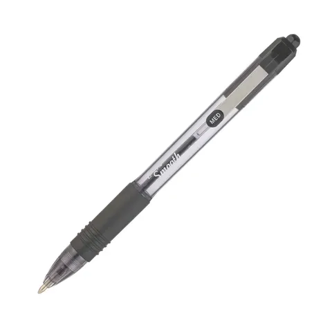 Pix cu bilă Zebra Z-Grip Smooth, 1.0 mm, negru