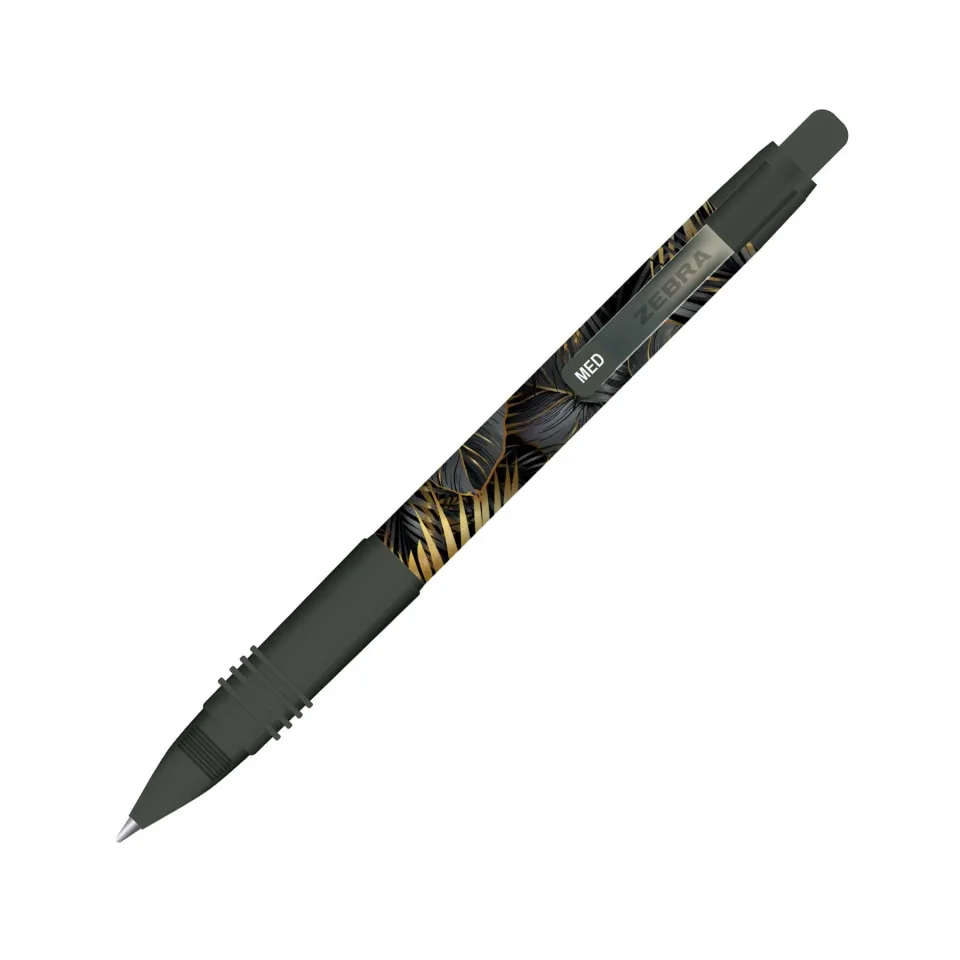 Pix cu bilă Zebra Z-Grip Tropical, 1.0 mm, gri