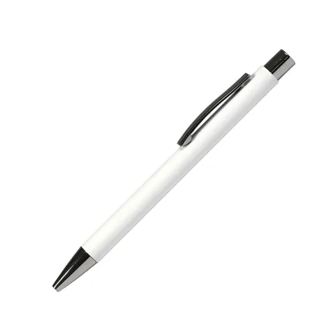Pix cu bilă Draco Chrome, metal, alb