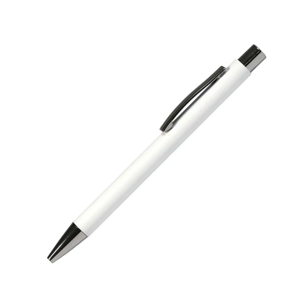Pix cu bilă Draco Chrome, metal, alb