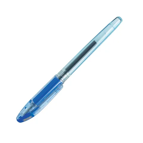 Pix cu gel Zebra Jimnie Gel, automat, 0.7 mm, albastru