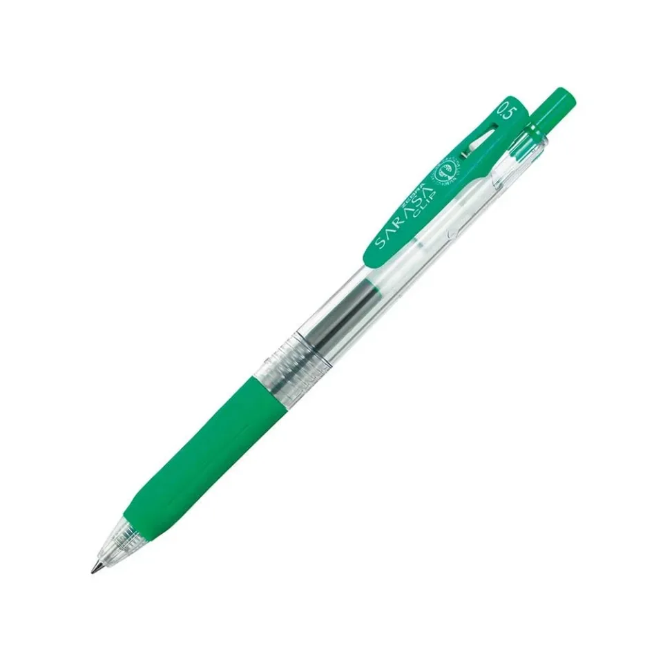 Zebra Gel roller Sarasa Clip, 0.5 mm, verde