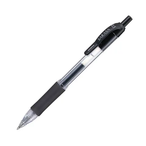Roller cu gel Zebra Sarasa Dry X20, automat, 0.5 mm, negru