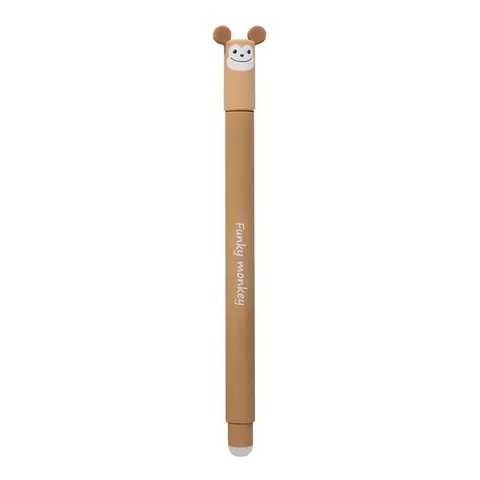Eberhard Faber Roller cu gel Monkey, cu ștergere, 0.7 mm, cerneală albastră