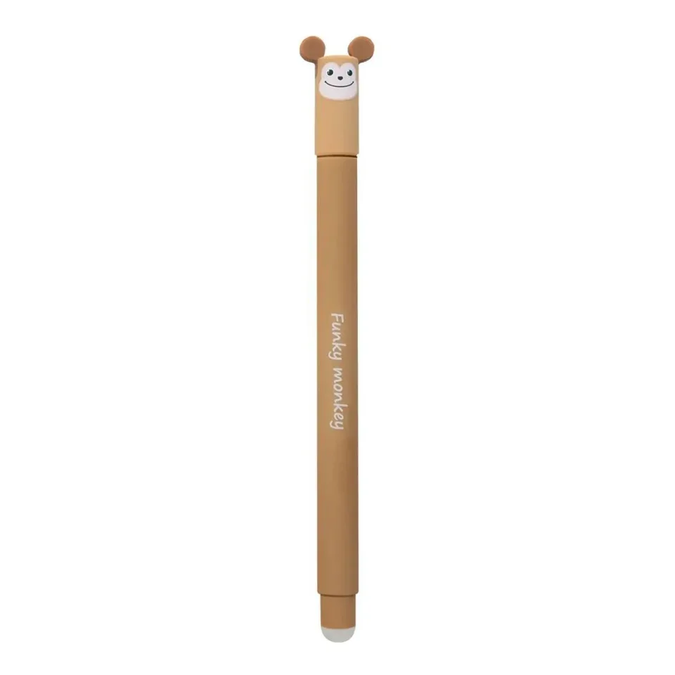 Eberhard Faber Roller cu gel Monkey, cu ștergere, 0.7 mm, cerneală albastră
