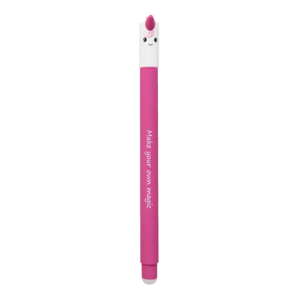Eberhard Faber Gel roller Unicorn, ștersibil, 0.7 mm, cerneală albastră
