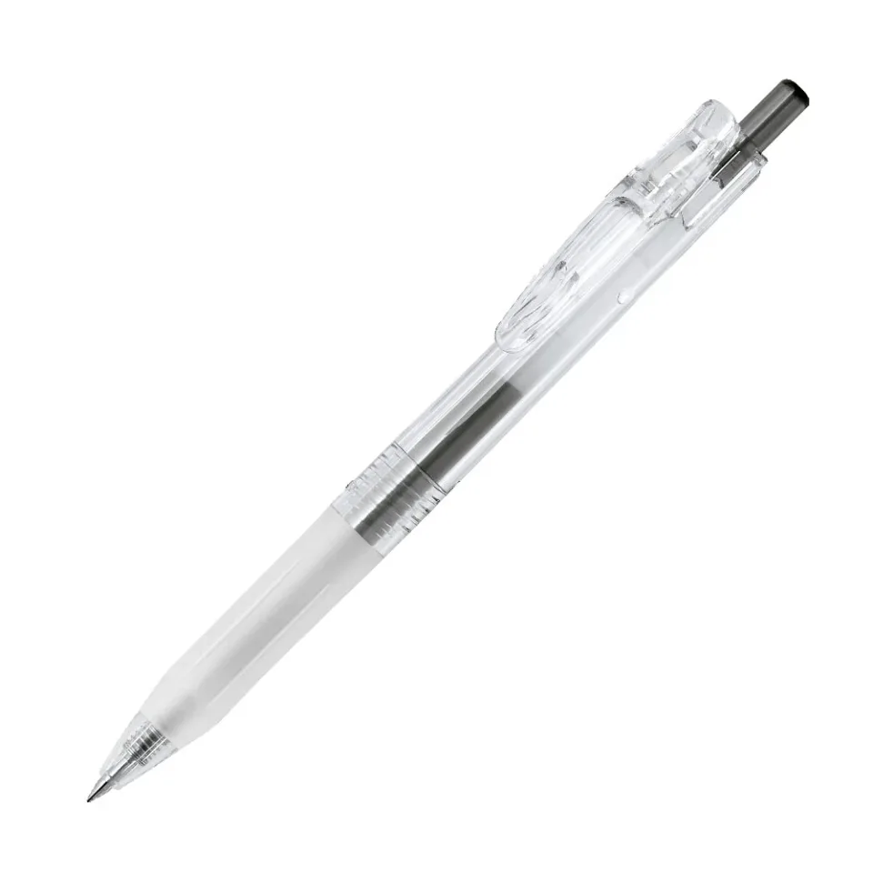 Zebra Roller cu gel Sarasa Clip BioTube, 0.5 mm, negru
