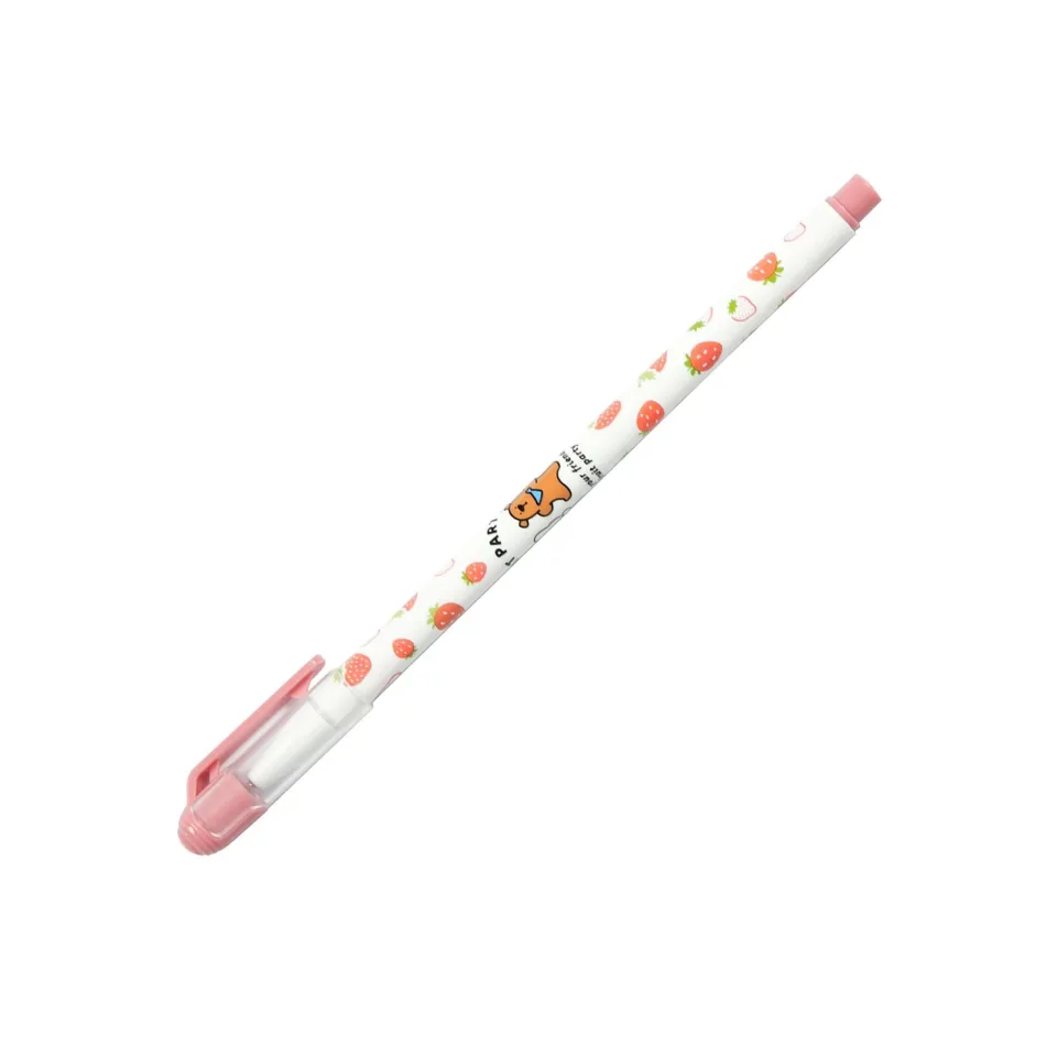 Beifa Gel roller TA625A-02DE, 0.5 mm, roz, cerneală albastră