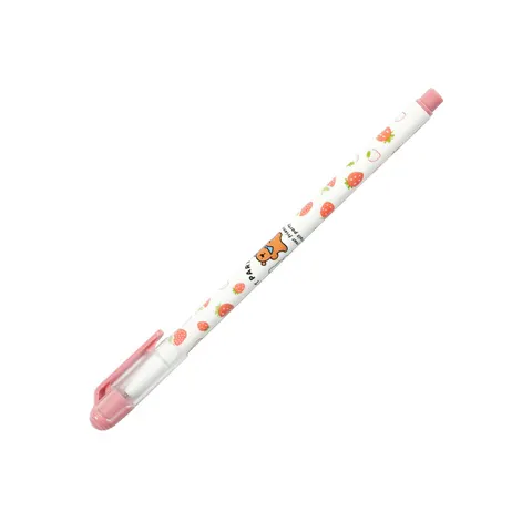 Beifa Gel roller TA625A-02DE, 0.5 mm, roz, cerneală albastră