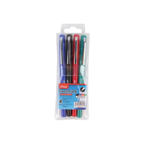 Beifa Fineliner A+ 201, 0.3 mm, permanent, 4 culori