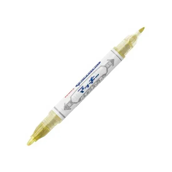 Zebra Fineliner Mckie Paint Extra Fine, permanent, dual, 0.7-1.2 mm, auriu
