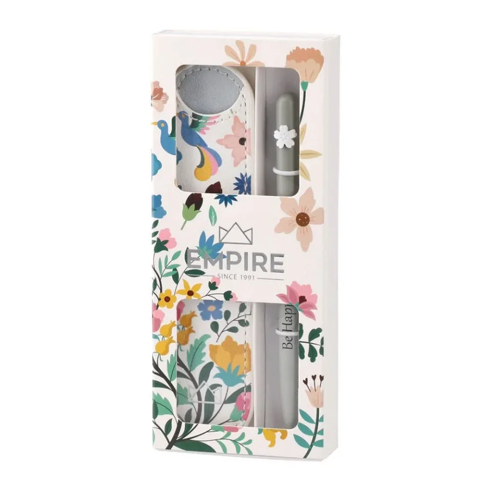Set Pix Empire Burgeon & Etui, alb