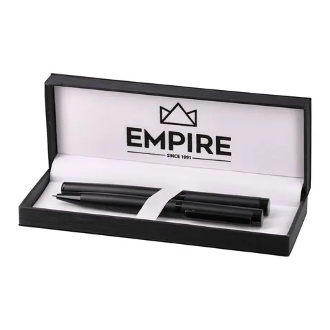 Set Pix & Stilou Empire Elkano, negru