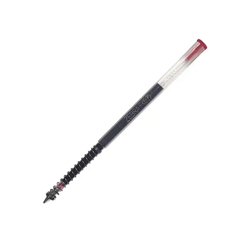 Zebra Rezervă pentru pix, F, 0.7 mm, roșie