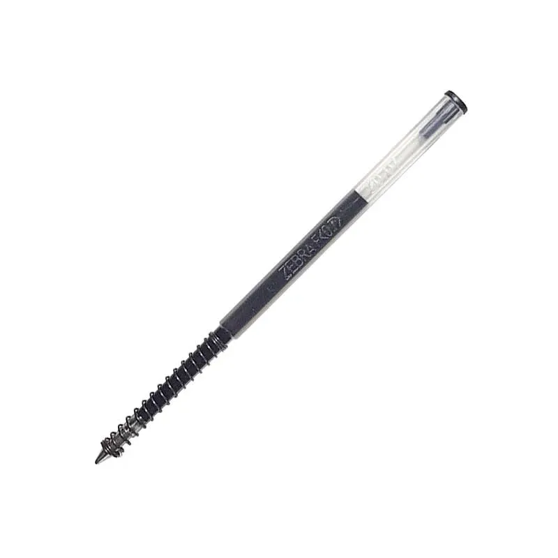 Rezervă Zebra pentru pix, F, 0,7 mm, negru