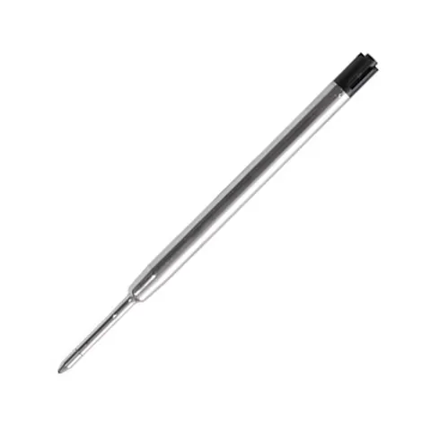 Rezervă pix Office 1, stil Parker, metal, 0.5 mm, negru