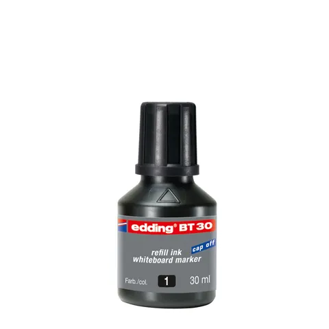 Edding Cerneală pentru marker de tablă albă BT30, 30 ml, negru