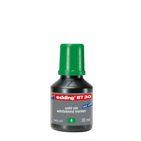 Edding Cerneală pentru marker de tablă albă BT30, 30 ml, verde