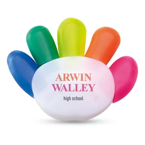 More Than Gifts Textmarker Colore, 5 culori