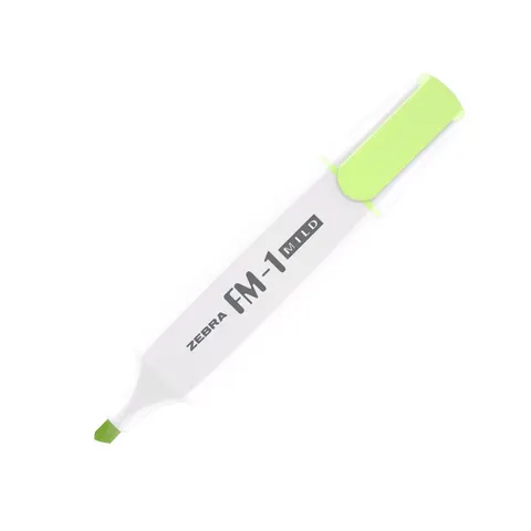 Marker Zebra FM-1 Mild, 3.5 mm, verde