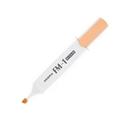 Marker text Zebra FM-1 Mild, 3,5 mm, portocaliu