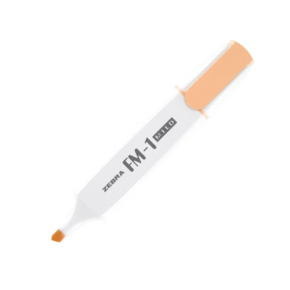 Marker text Zebra FM-1 Mild, 3,5 mm, portocaliu