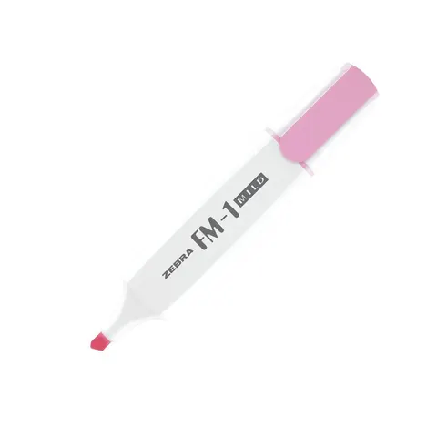 Marker Zebra FM-1 Mild, 3,5 mm, roz