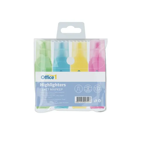 Office 1 Marker text HY13A, 4 culori