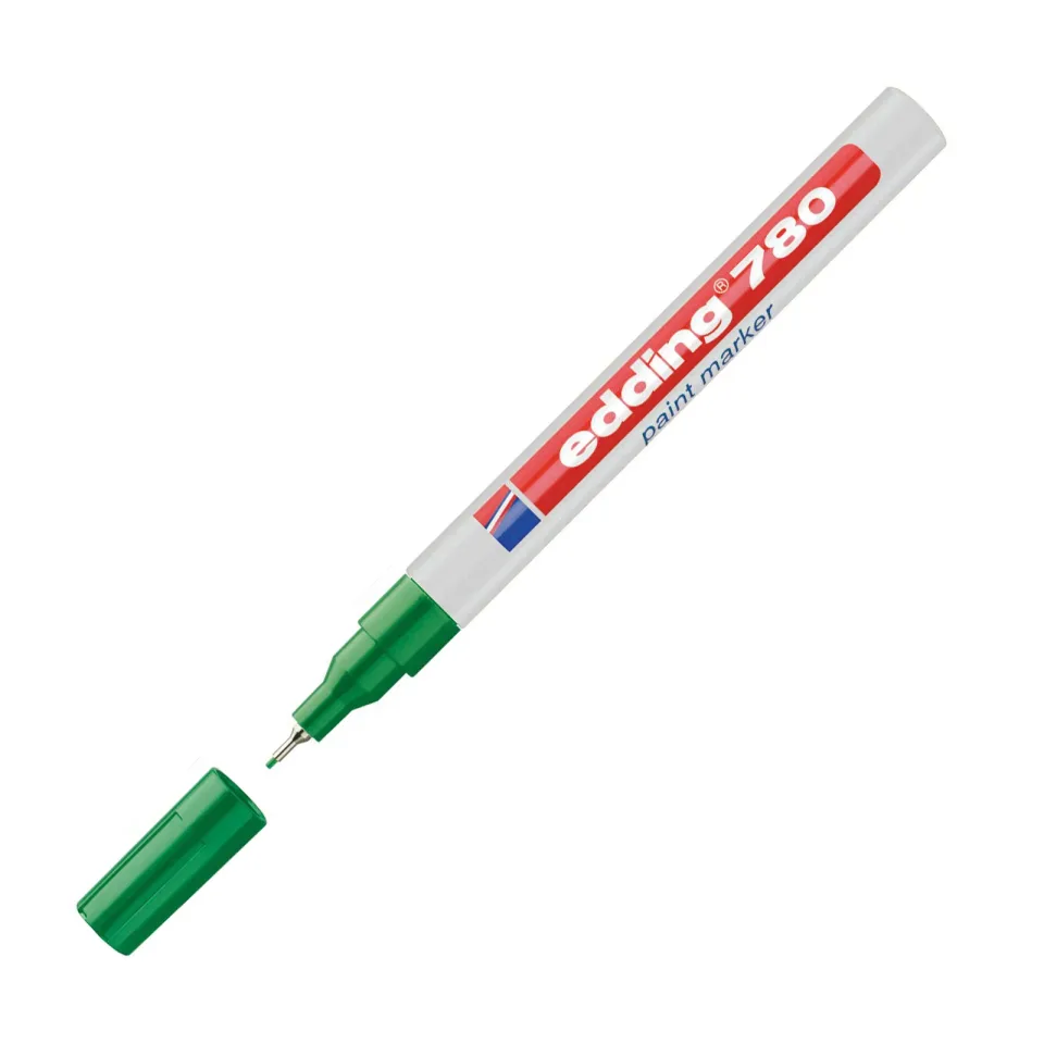 Edding Marker Permanent 780, 0.8 mm, verde