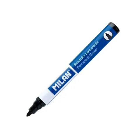 Milan Marker permanent, rotund, negru