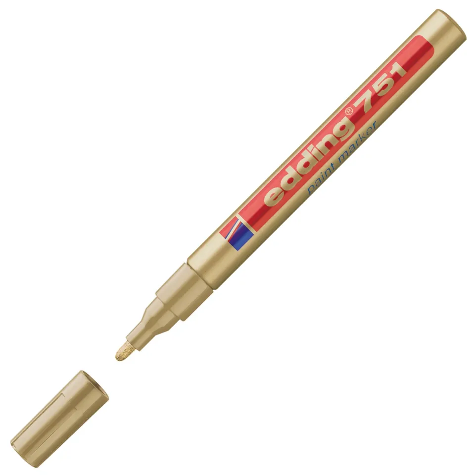 Edding Marker permanent 751, auriu