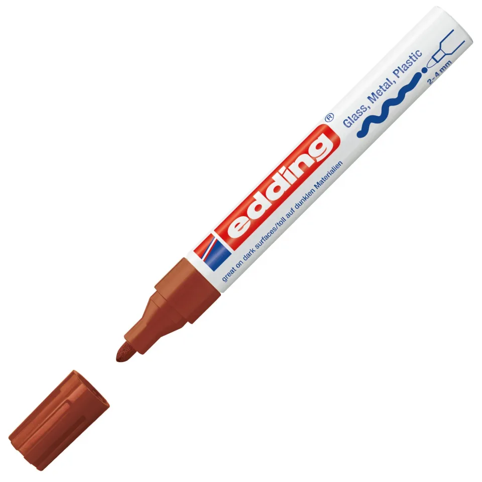Edding Permanent Marker 750, maro