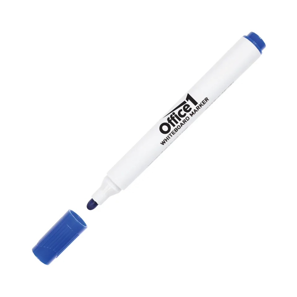 Office 1 Marker pentru tablă, albastru