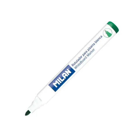 Marker pentru tablă Milan, rotund, verde