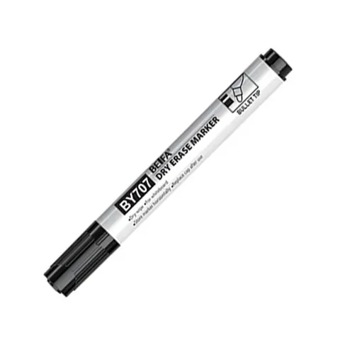 Marker pentru tablă Beifa BY707, rotund, negru