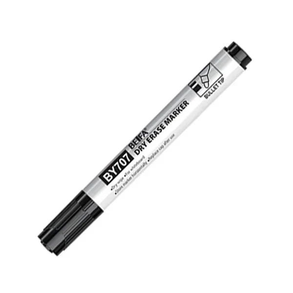 Marker pentru tablă Beifa BY707, rotund, negru
