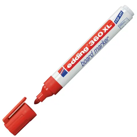 Marker pentru tablă albă Edding 360XL, roșu